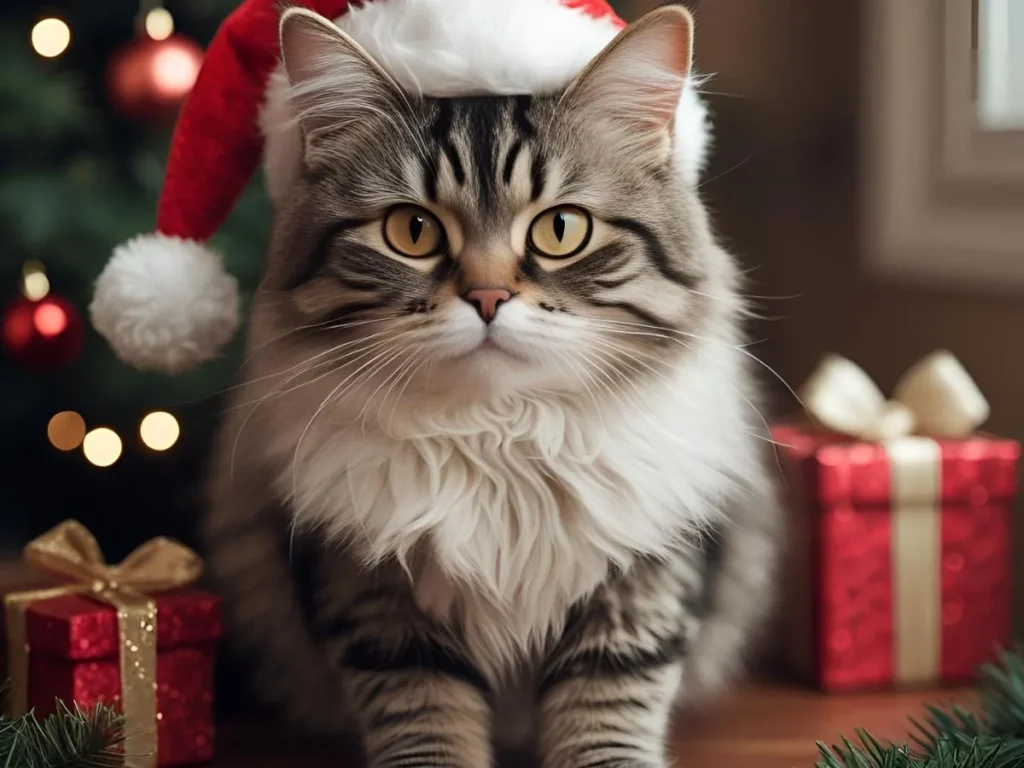 Cute Cat Christmas Puns