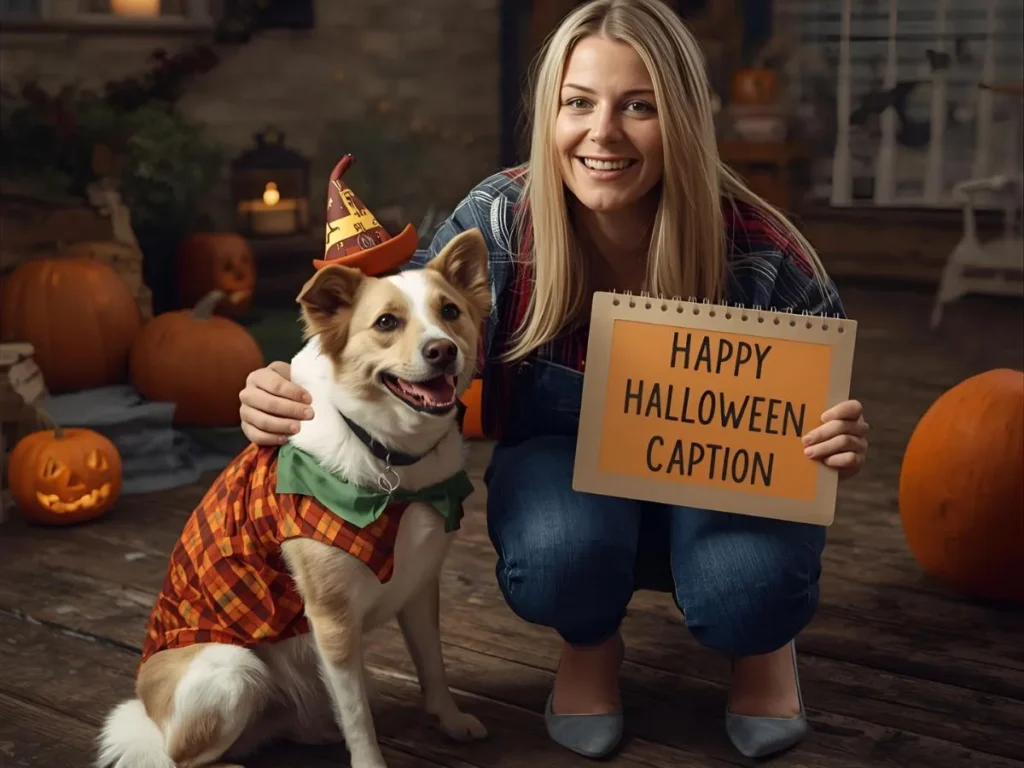 Dog Halloween Captions