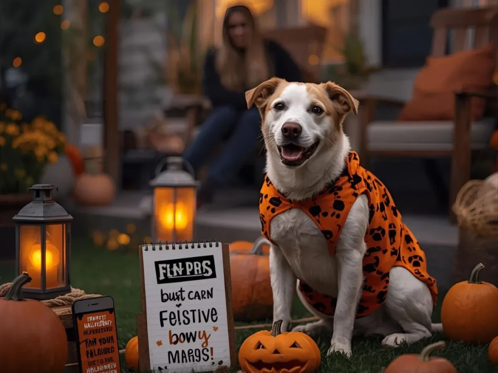 Dog Halloween Sayings