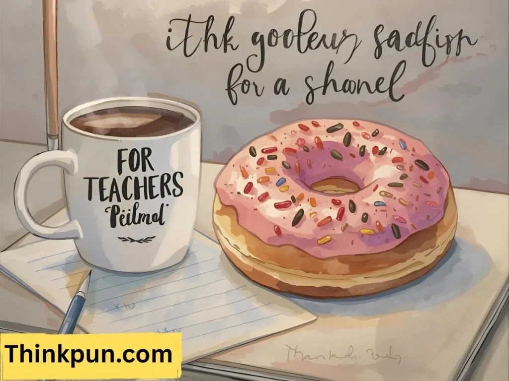 Donut puns for teachers