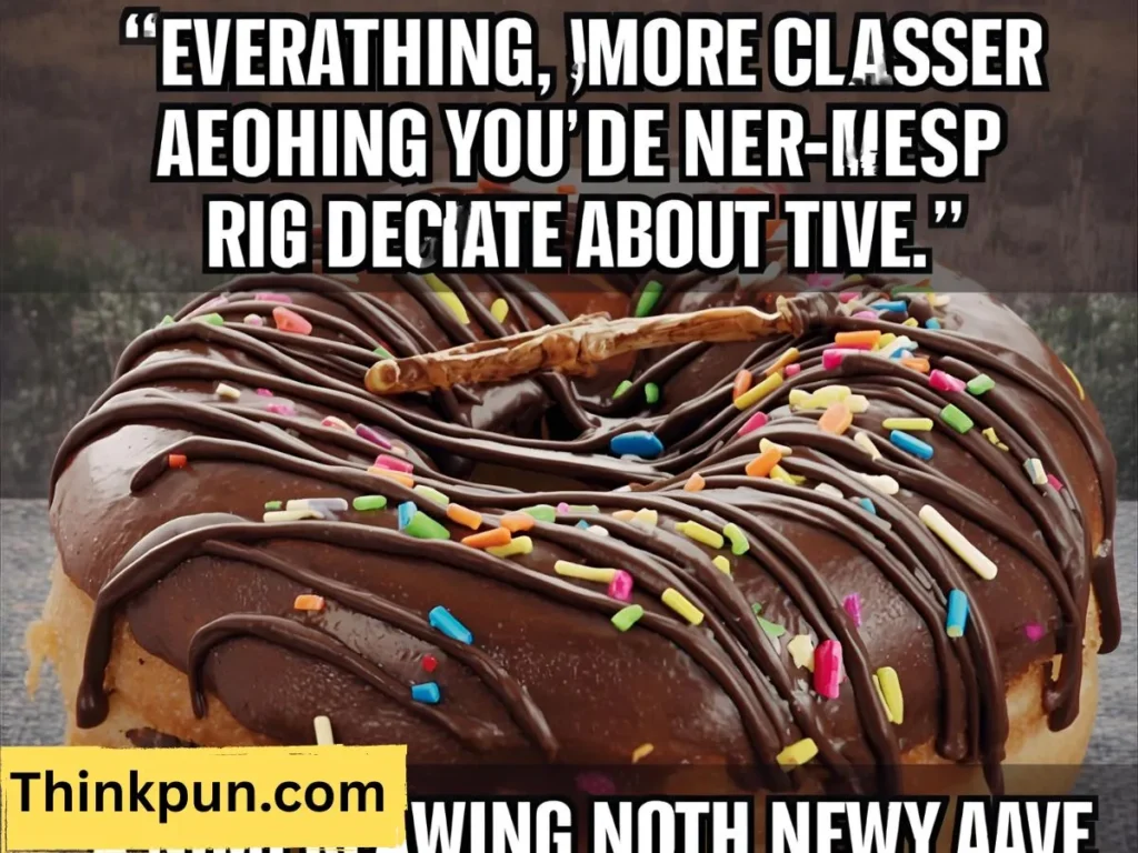 Doughnut puns captions