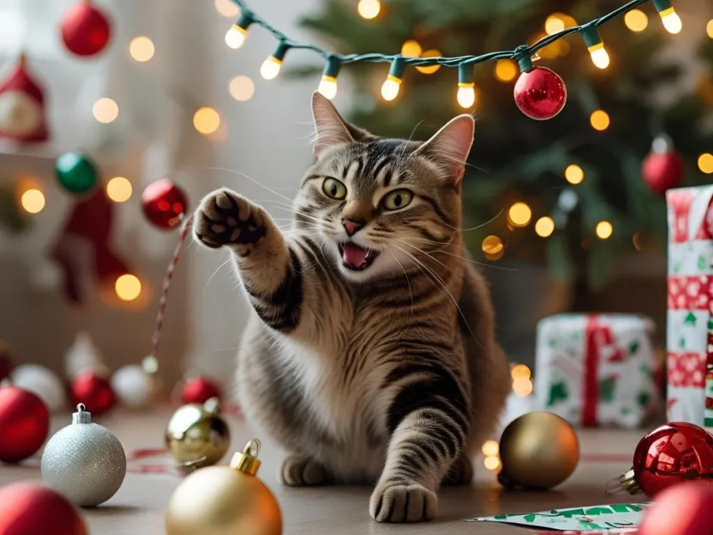 Funny Cat Christmas Puns
