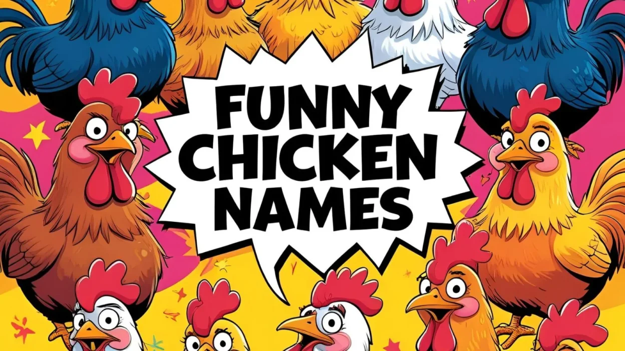 Funny Chicken Names Puns