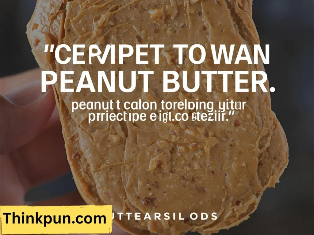 Peanut Butter Puns Captions