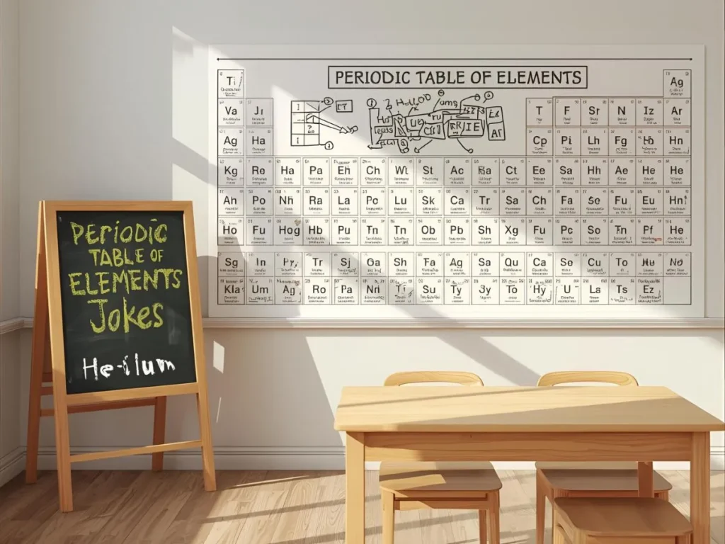 Periodic Table of Elements Jokes