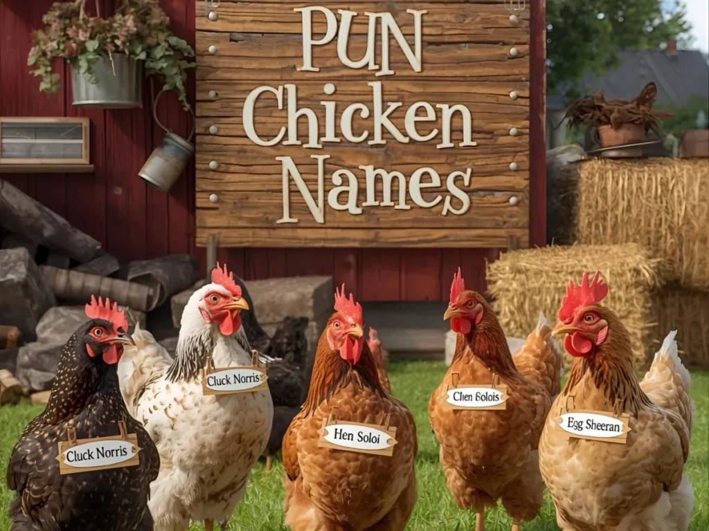 Pun Chicken Names