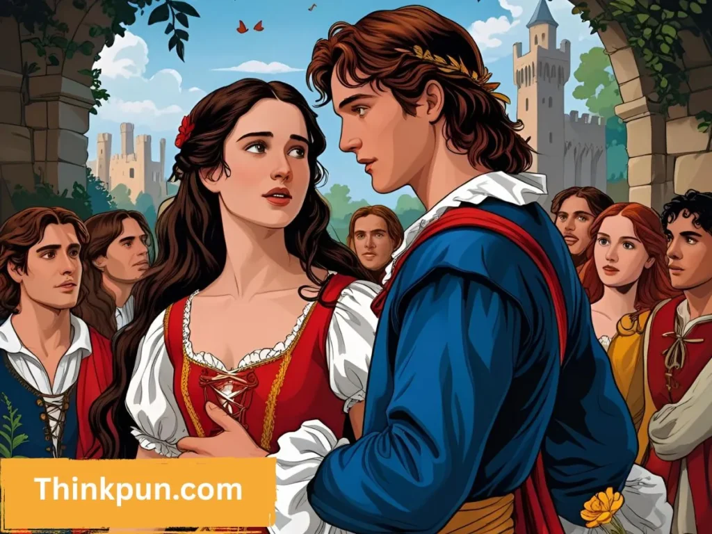 Puns in Romeo and Juliet Act 1 Scene 4