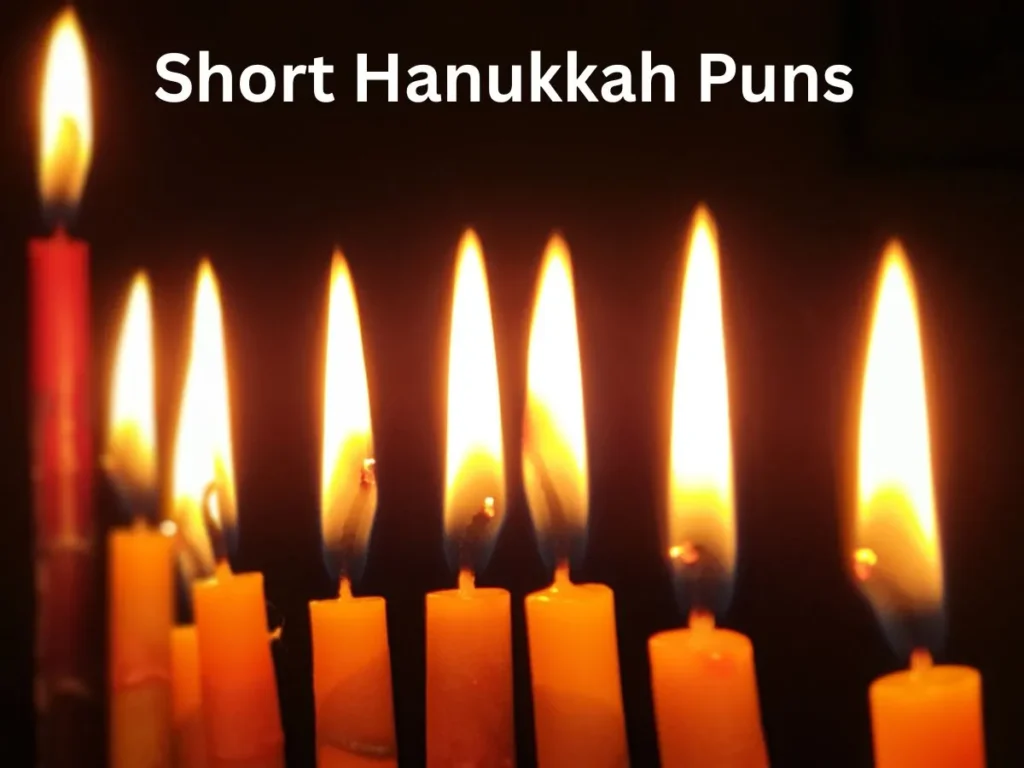 Short Hanukkah Puns 