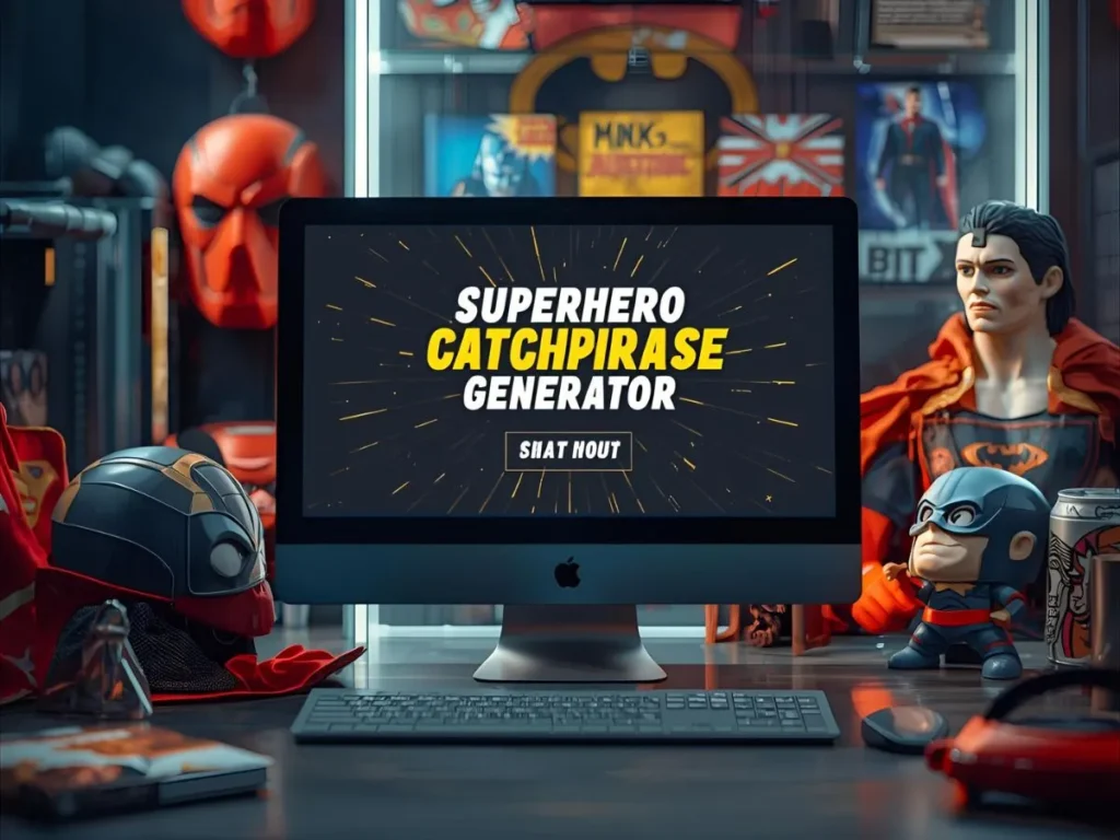 Superhero Catchphrases Generator