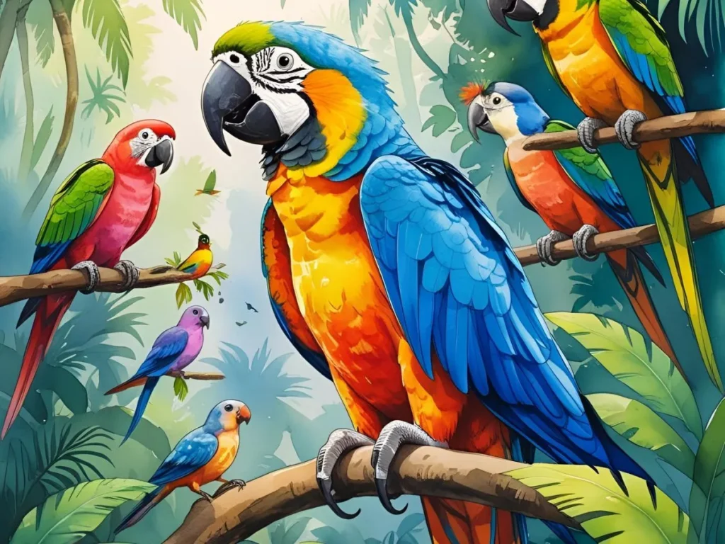 Talking Parrot Joke
