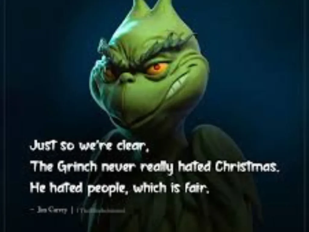 What Are Some Grinch Sayings