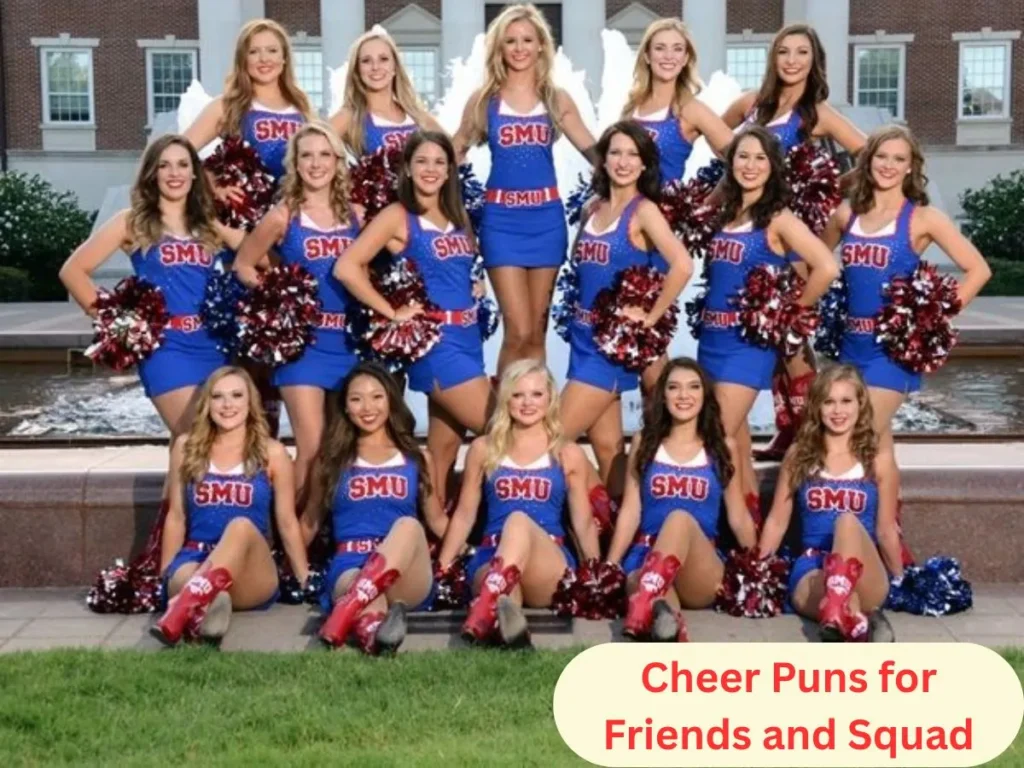 Cheer Puns for Friends and Squad