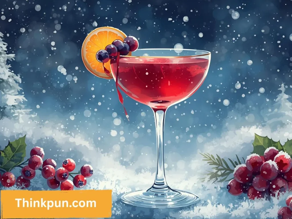 Christmas Cocktail Puns