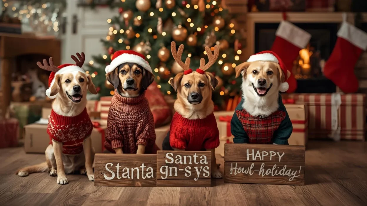 Christmas Dog Puns