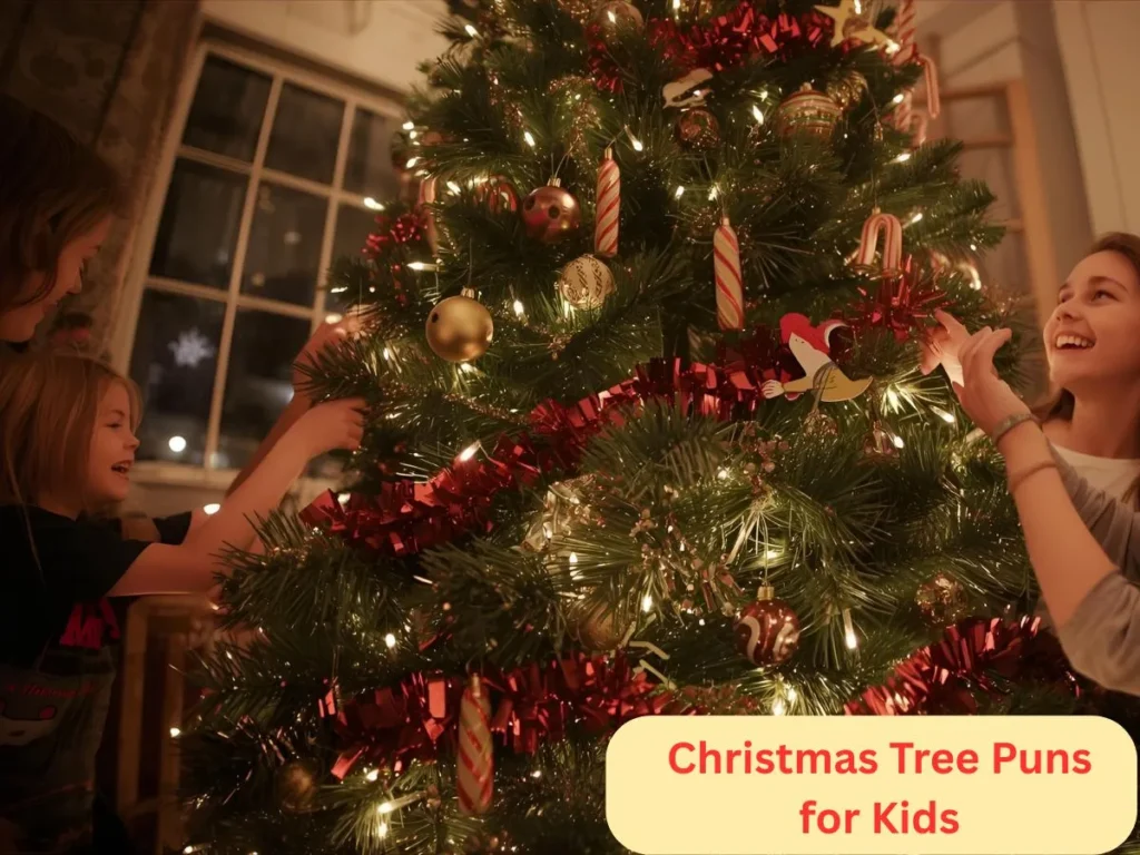Christmas Tree Puns for Kids