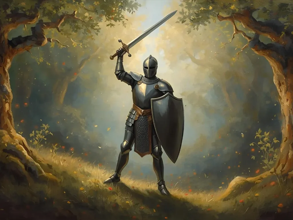 Clever Knight and Sword Puns