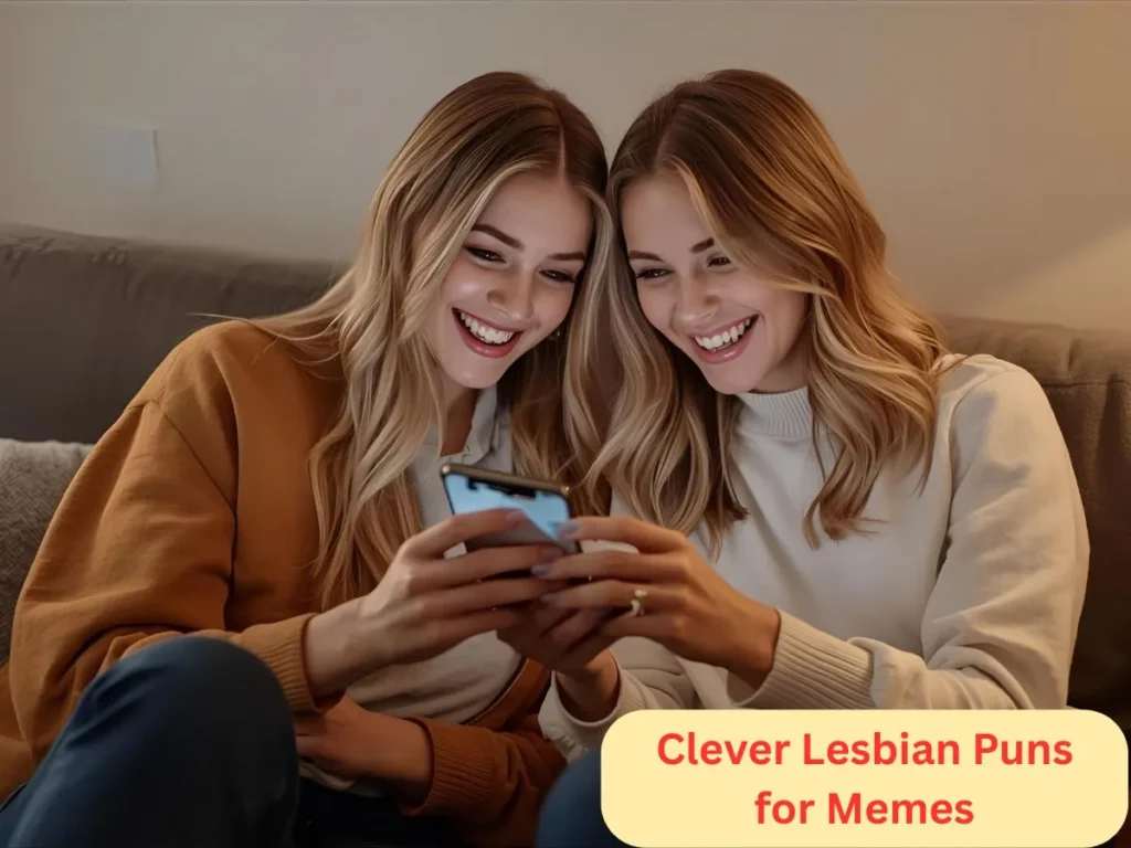 Clever Lesbian Puns for Memes
