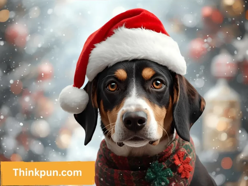 Dog Christmas Card Puns