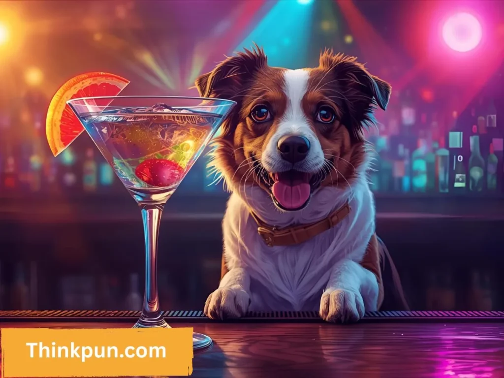 Dog Cocktail Puns