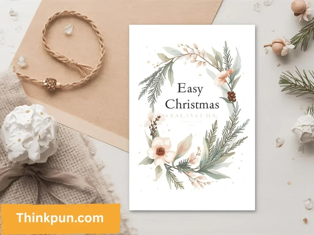 Easy Christmas Card Puns