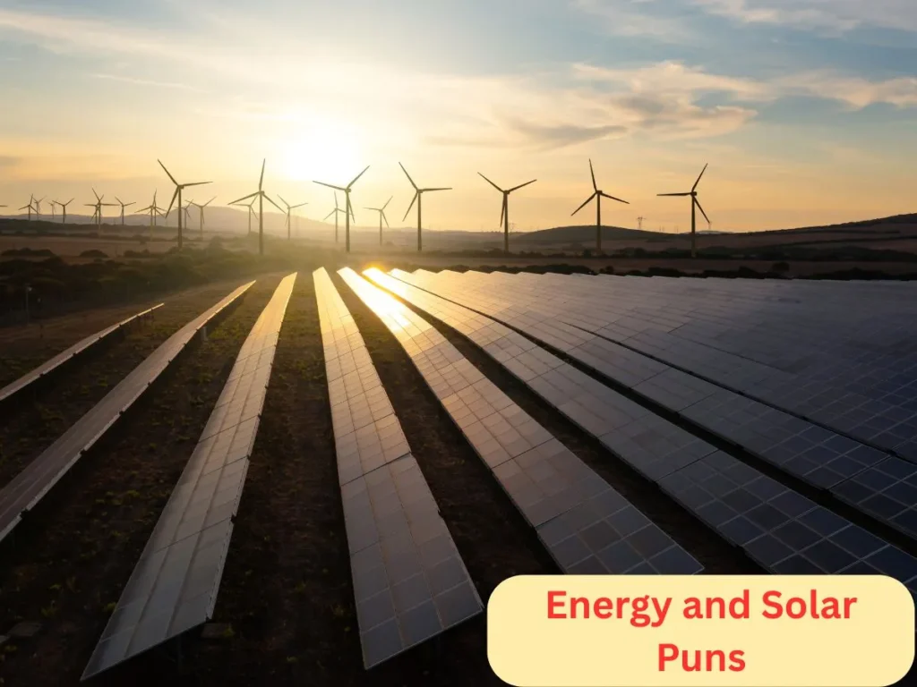 Energy and Solar Puns