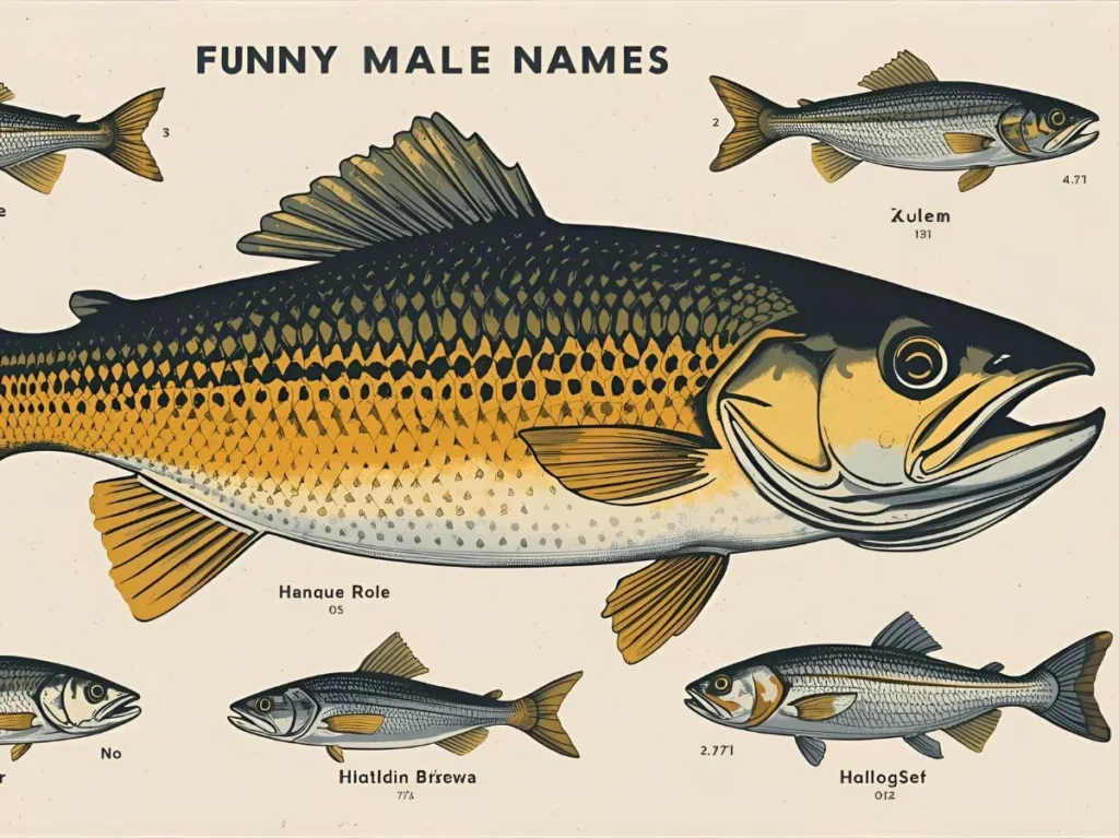 Funny Male Fish Names Puns