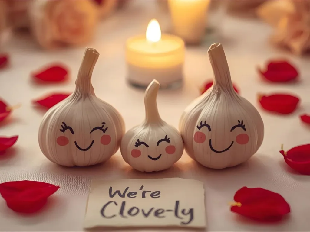 Garlic Puns for Dating & Love