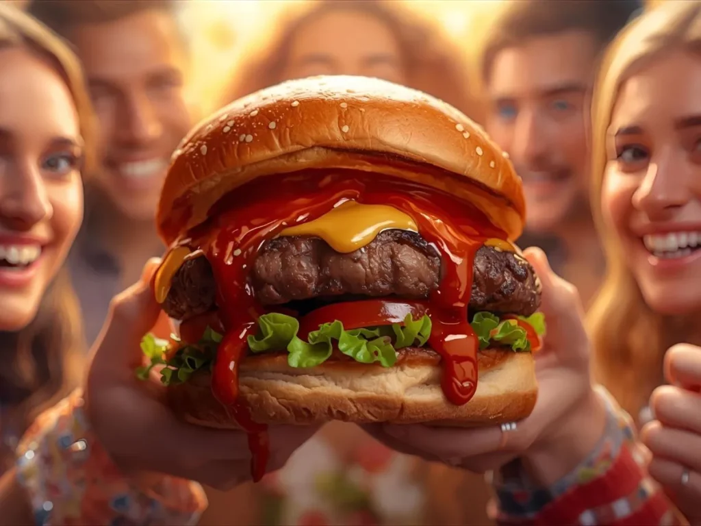 Hamburger Puns for Friends and Parties