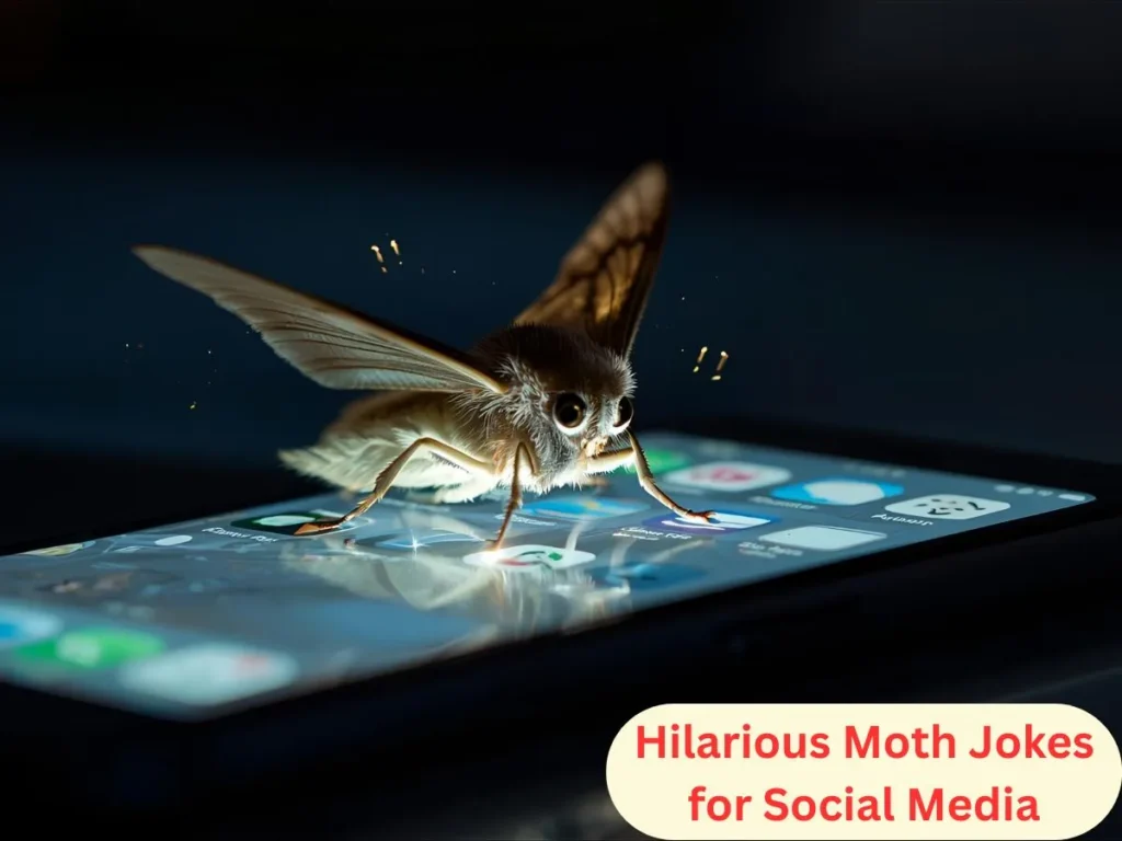 Hilarious Moth Jokes for Social Media