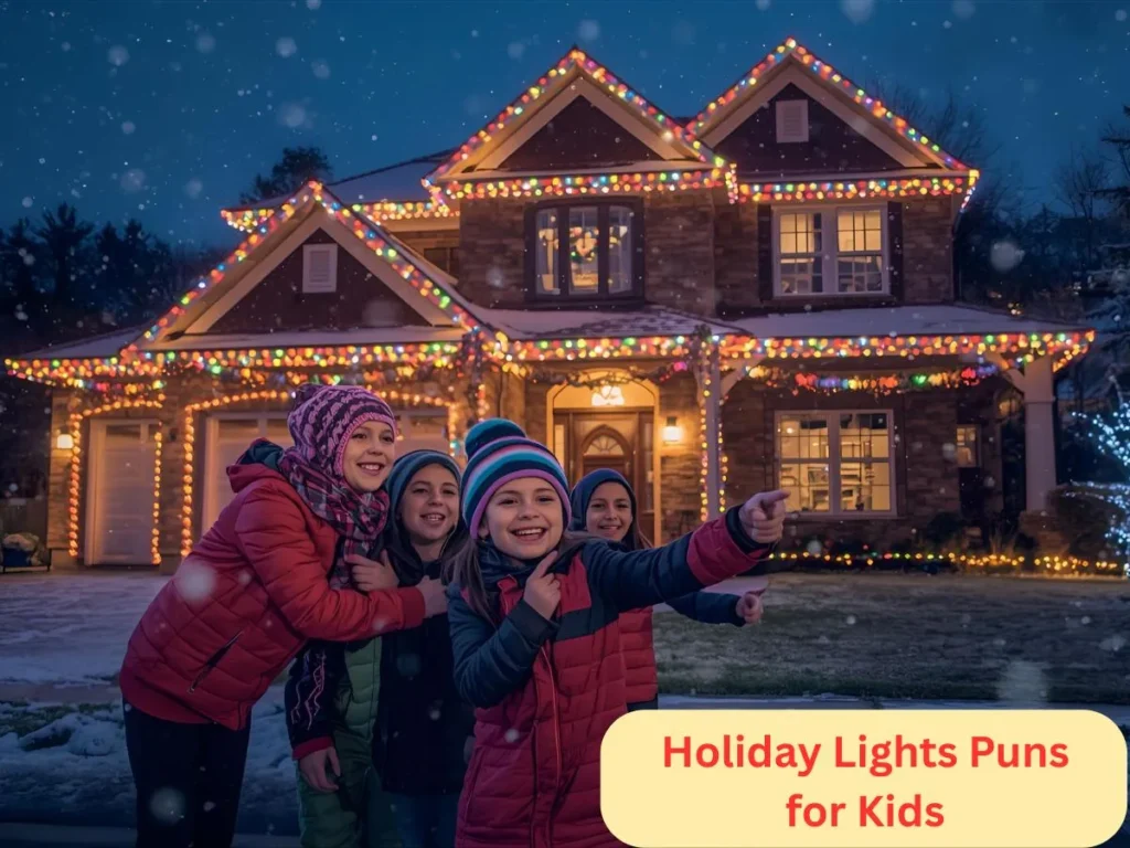Holiday Lights Puns for Kids