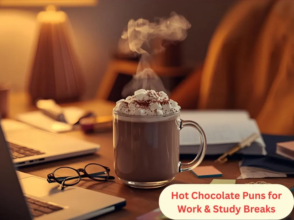 Hot Chocolate Puns for Work & Study Breaks