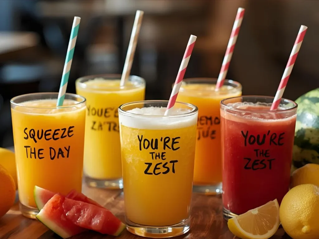 Juice Puns for Captions