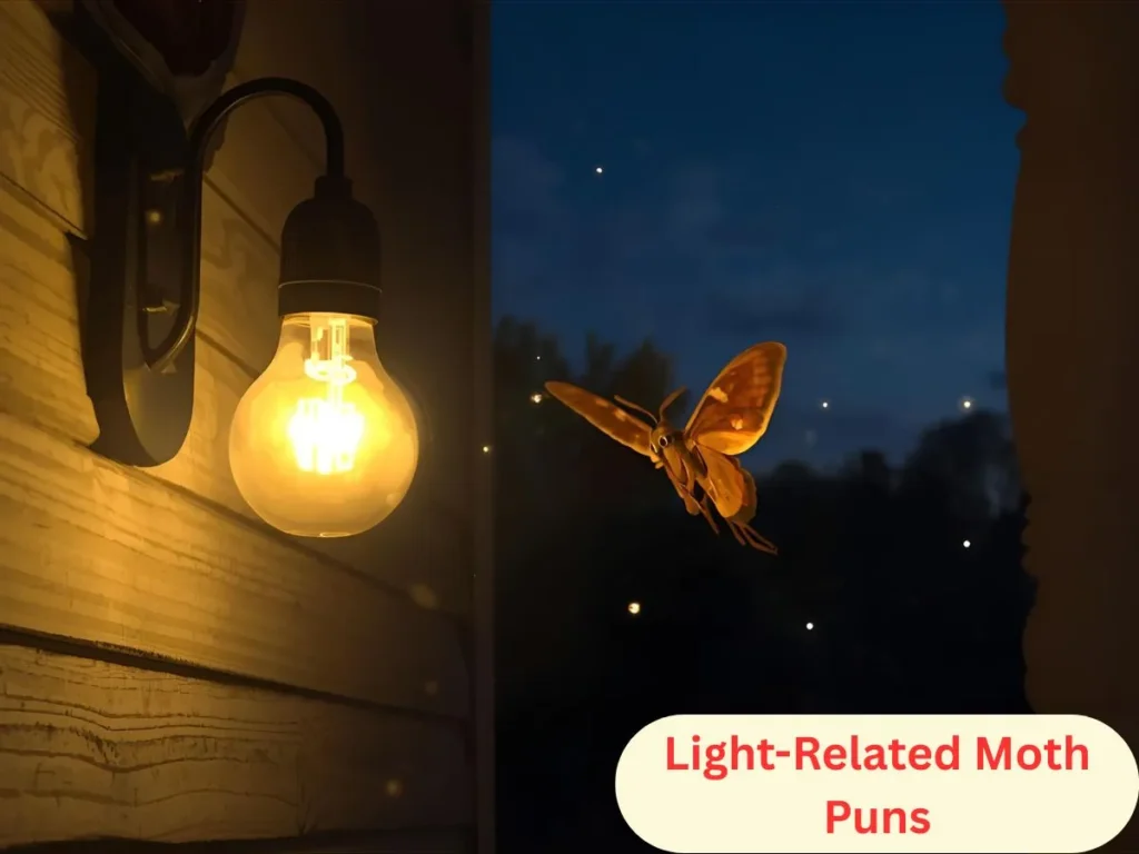 Light-Related Moth Puns