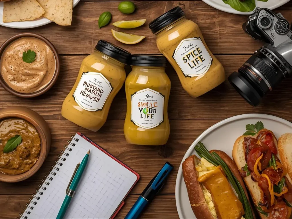 Mustard Puns for Foodie Blogs