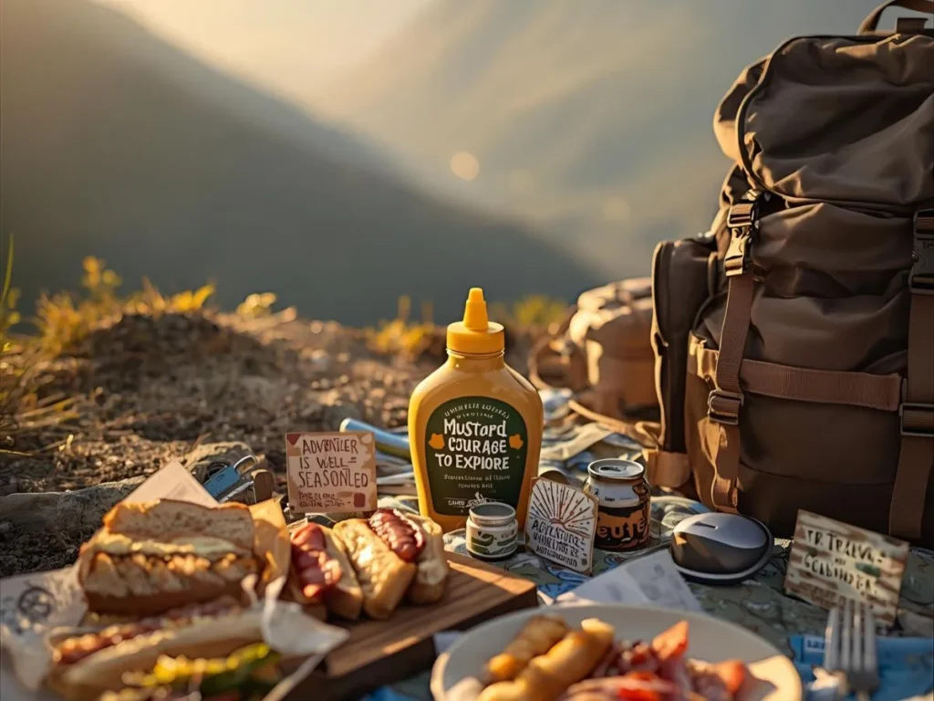 Mustard Puns for Travel and Adventuree