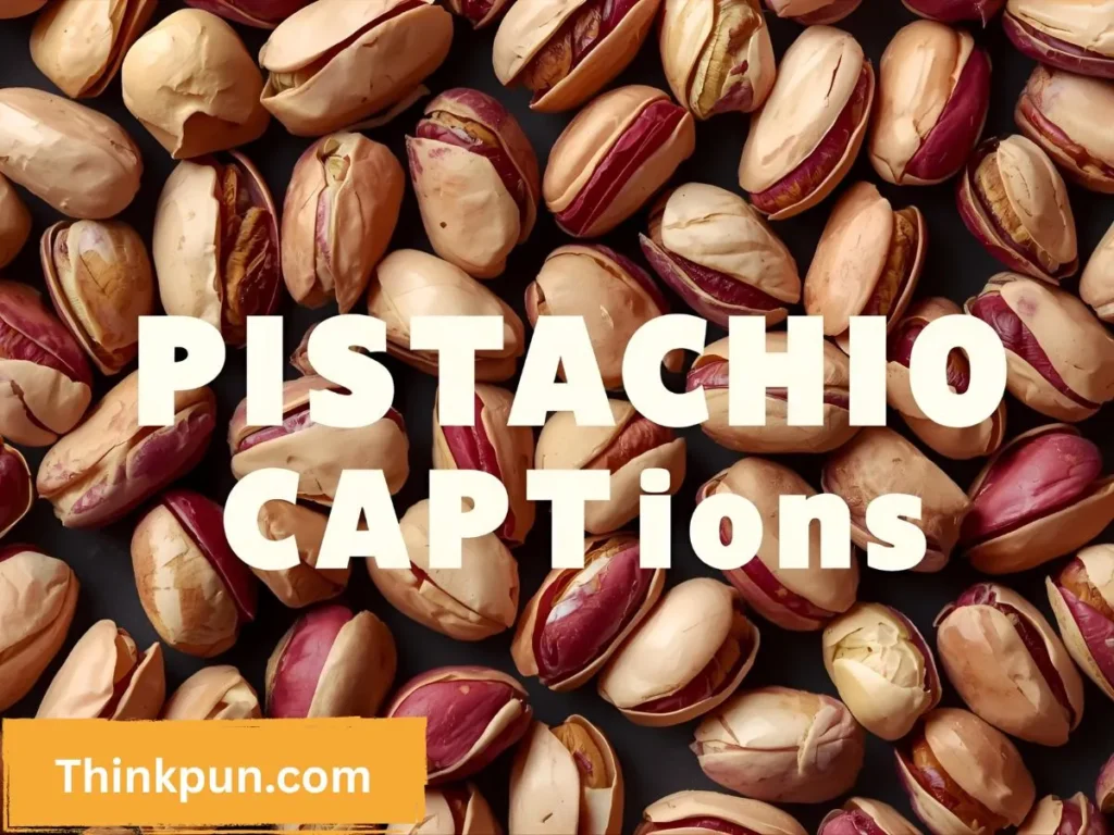 Pistachio Puns Captions