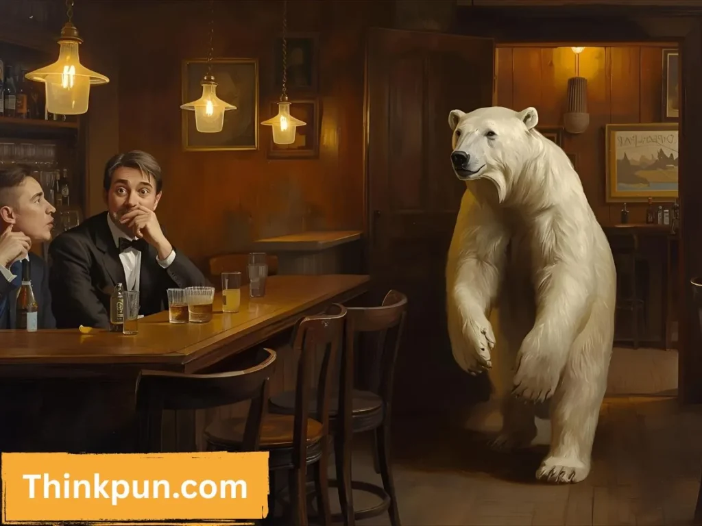Polar Bear Walks Into a Bar