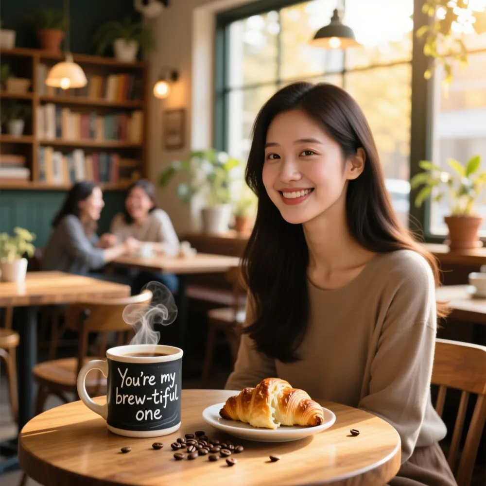 Romantic Coffee Puns