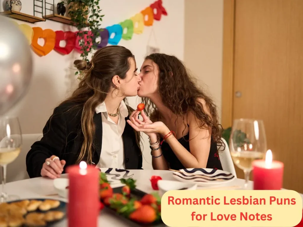 Romantic Lesbian Puns for Love Notes