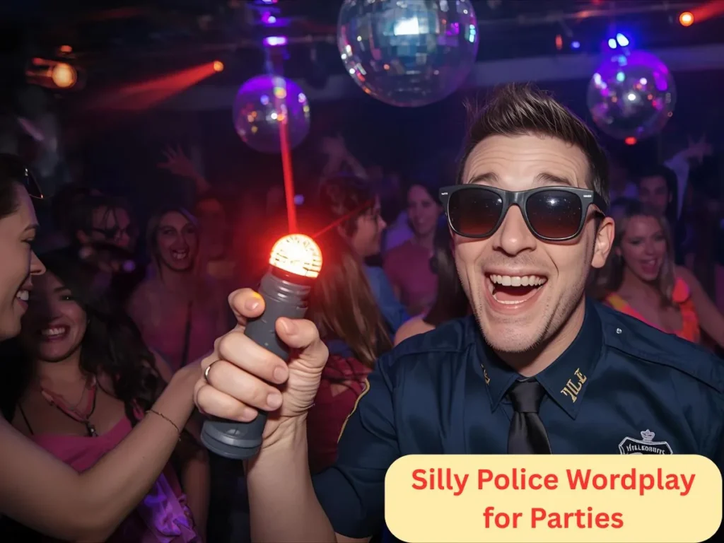 Silly Police Wordplay for Parties