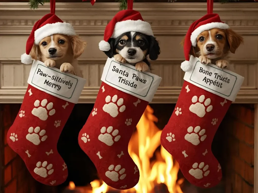 Stocking Stuffers Dog Puns