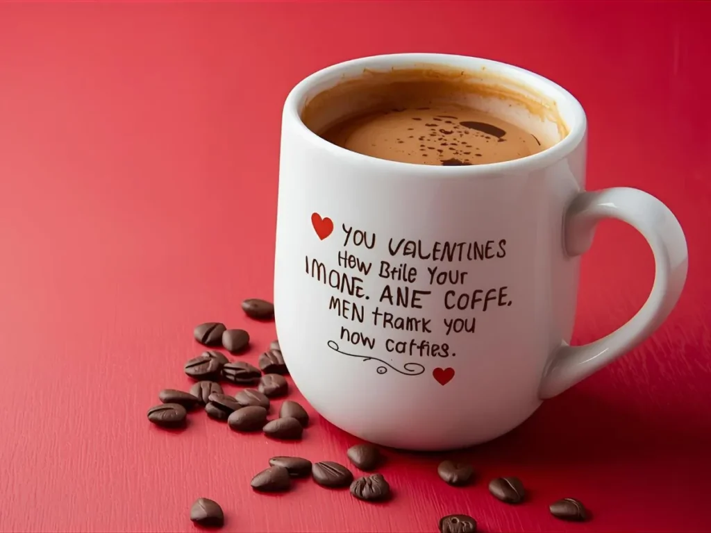 Valentine's Coffee Captions