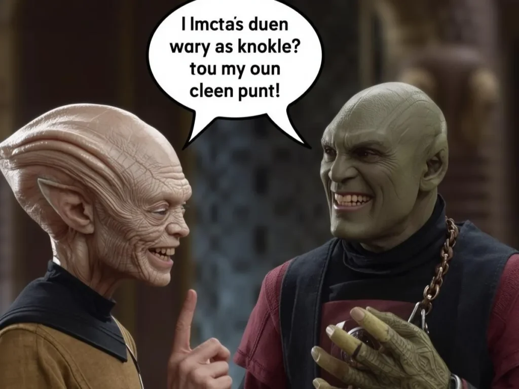 Alien & Klingon Puns 