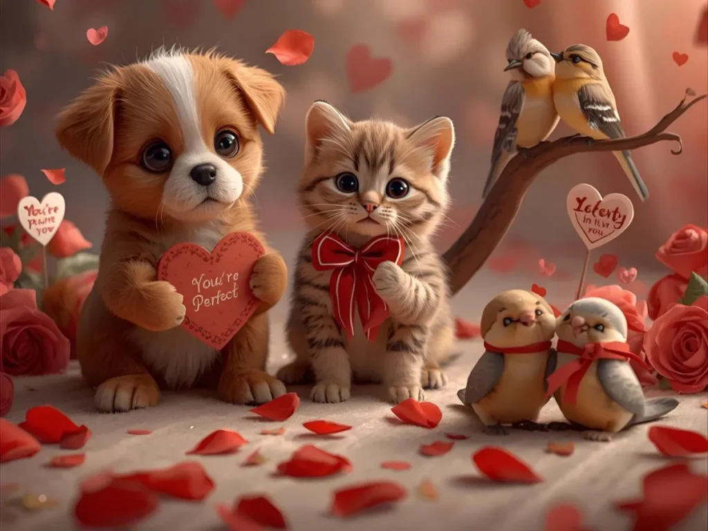 Animal-Themed Valentines Puns