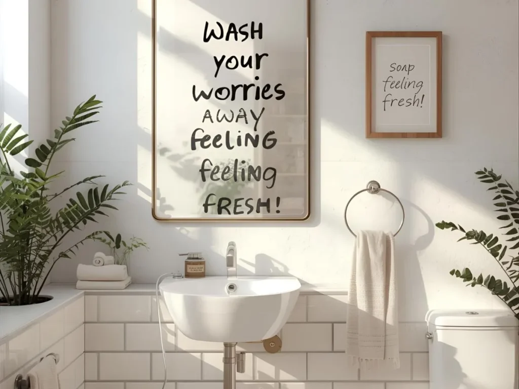 Bathroom Caption Puns 2025
