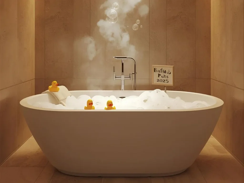 Bathtub Puns 2025