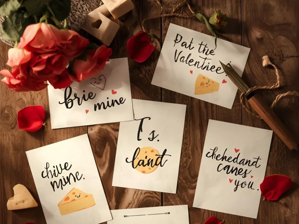 Cheesy Valentines Puns for Cards