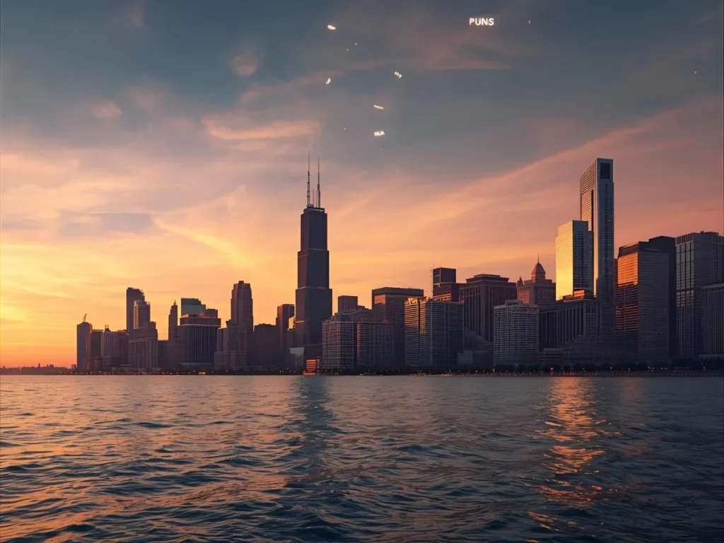 Chicago Skyline Puns Benefits