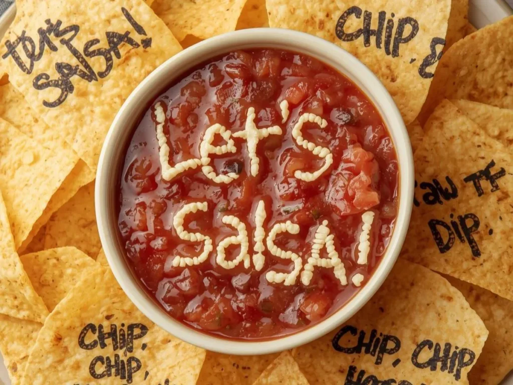 Chip-and-Dip Salsa Puns