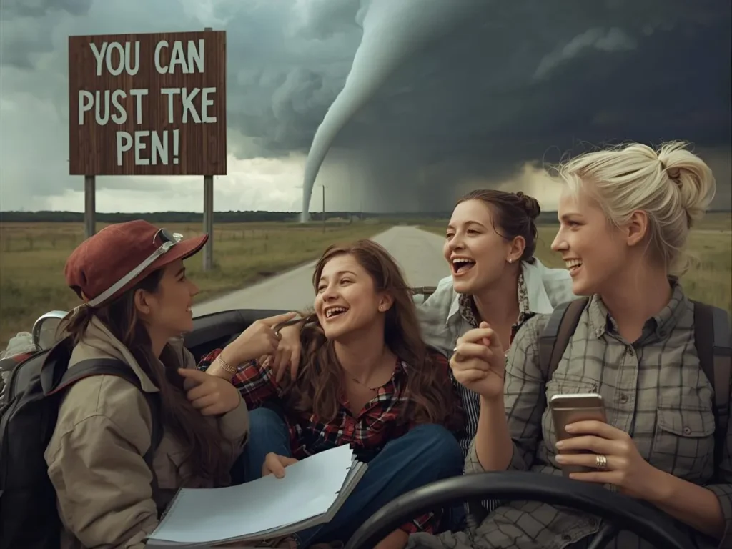 Clever Tornado Wordplay